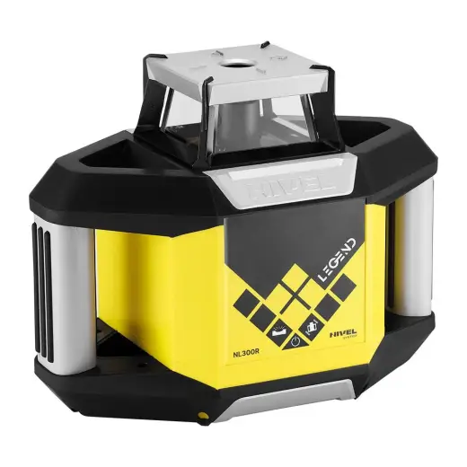 Laser rotacyjny niwelator czerwony Nivel System NL300R DIGITAL + statyw SJJ1 + łata laserowa LS24